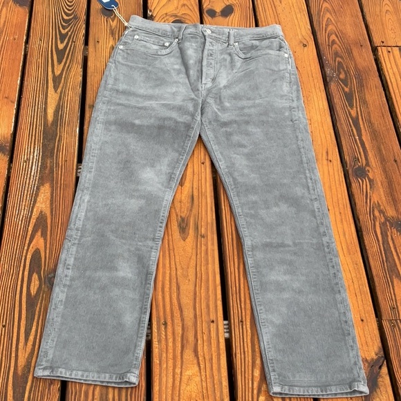 NWT Daily Blue by AG Boost Corduroy Jeans In Gray Size 29 /31 - Picture 1 of 15